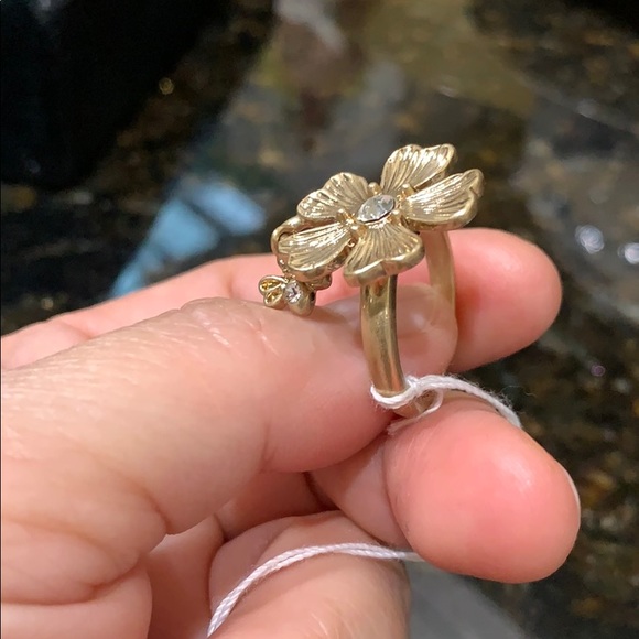 Jewels by Park Lane Gardenia ring size 8 - Picture 3 of 4